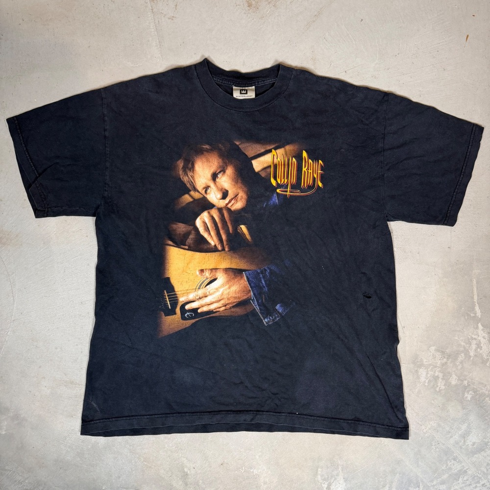 Vintage Collin Raye Tour 99 Shirt XL Winterland Country Music Band Tee Black